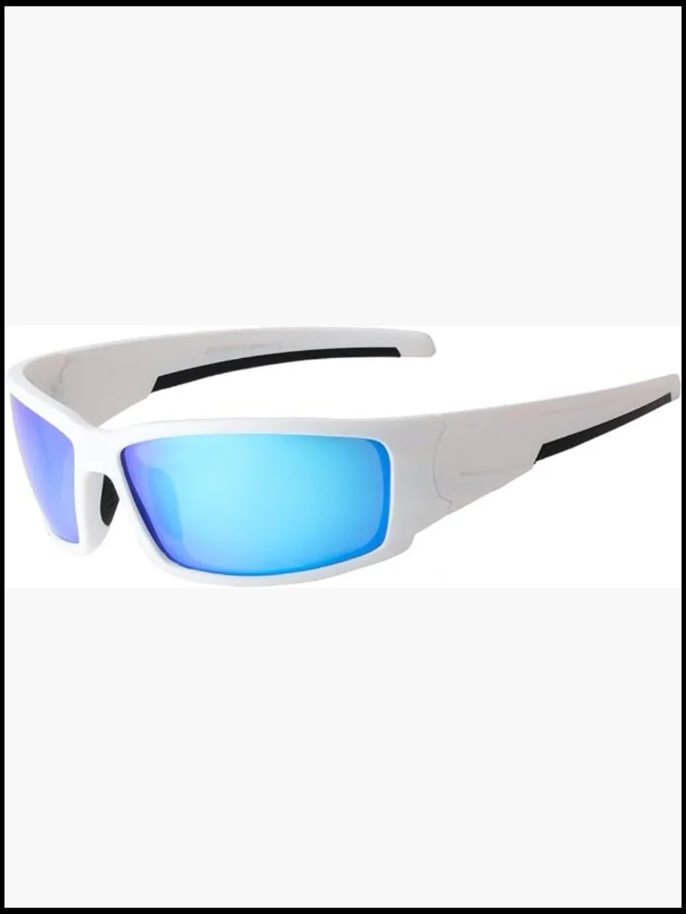 Premium Polarized Sport Sunglasses Wrap Around Frame